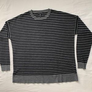 Eileen Fisher merino striped sweater